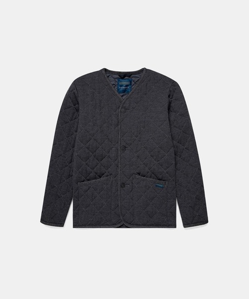 ラベンハム　ノーカラージャケット LAVENHAM ジャケット ノーカラージャケット Sunspel X Lavenham