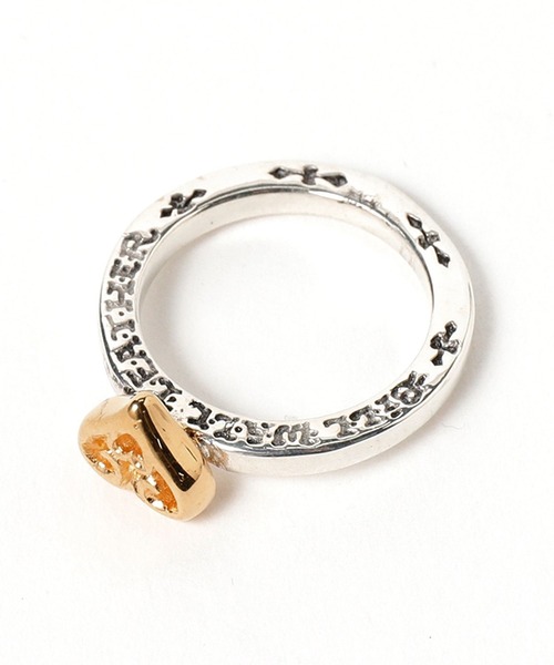 ビルウォールレザー × BEAMS EXCLUSIVE クロス スタック リング Bill Wall Leather（ビルウォールレザー）【EXCLUSIVE】Stack Ring