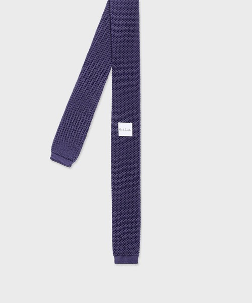 Paul Smith ネクタイ ソリッドカラー ニットタイ / 240118 KNIT