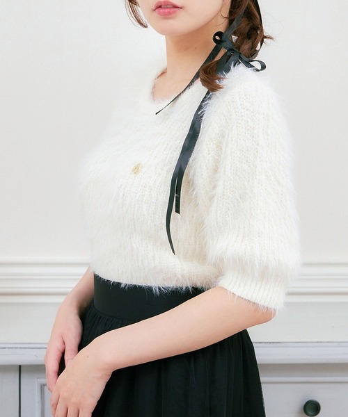 Emsexcite（エムズエキサイト） ニット セーター モケモケシャギーNTPO