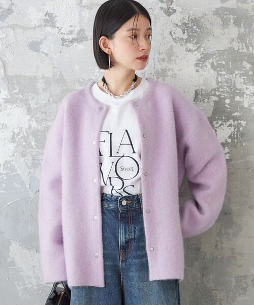 SHIPS コート アウター ニット レディース : ZOZOTOWN Yahoo!店