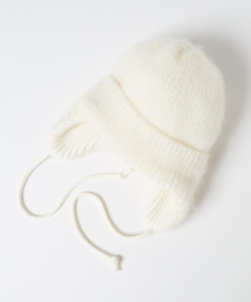RACAL（ラカル） ニット帽 ニットキャップ Dog-Year Mohair Wool Knit