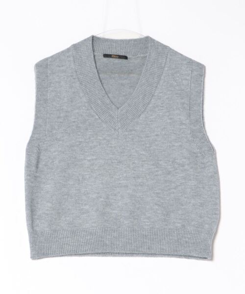 SEEALL/シーオール】別注 LACE SCALE GILET：ベスト（ベスト