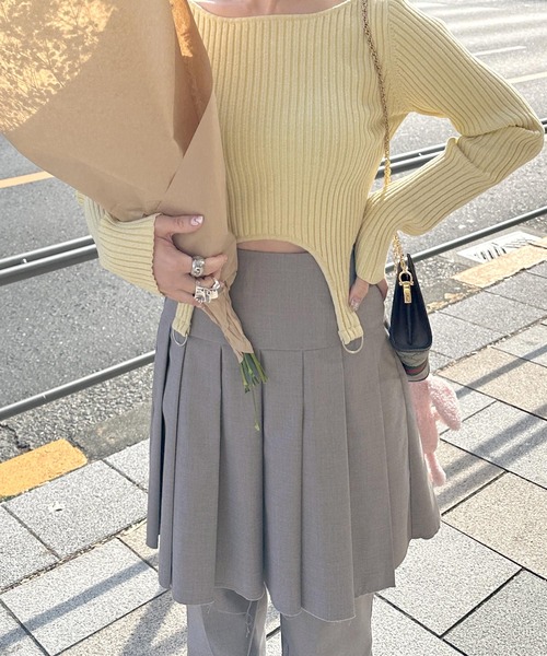 Alley Tokyo パンツ 「SETアイテム」プリーツミニスカート+