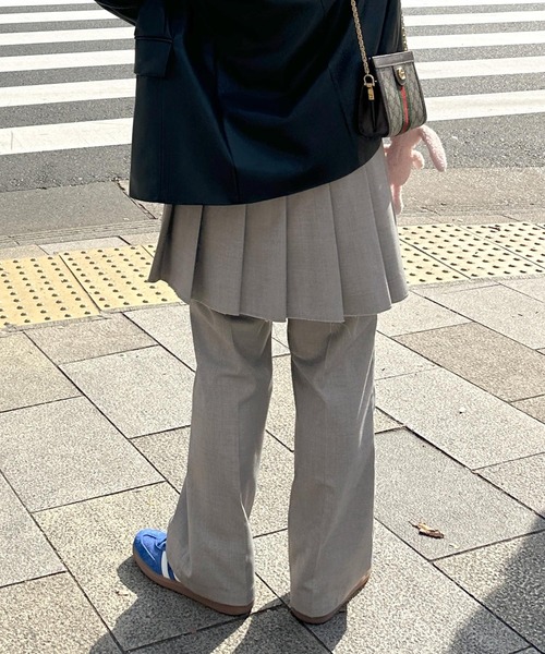 きぴこ。スカート、パンツせット Alley Tokyo パンツ 「SETアイテム」プリーツミニスカート+パンツ
