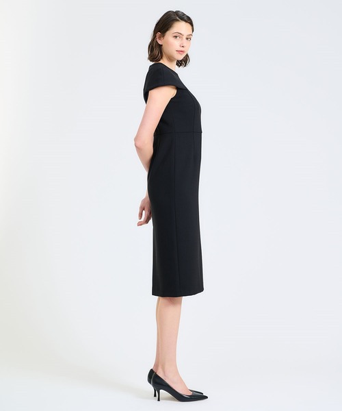 美品✨ ESTNATION（エストネーション）ワンピース　ブラック　36 ESTNATION」 ノースリーブワンピース 36 ブラック レディース