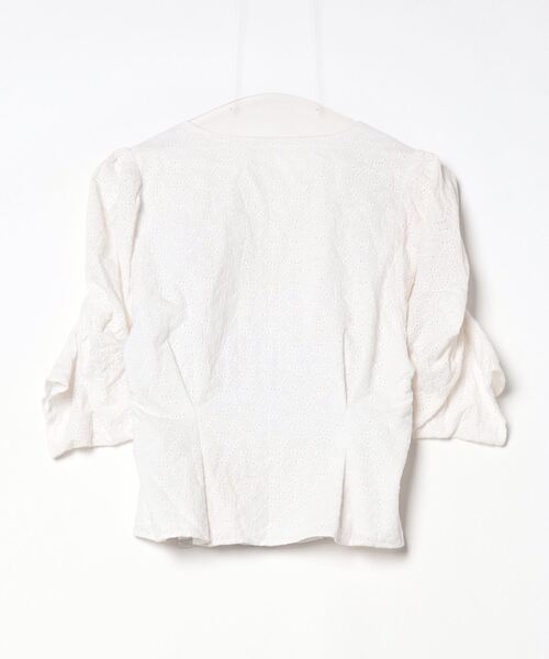 SLY ブラウス SLY | FRONT ZIP SHIRRING ブラウス (シャツ・ブラウス ) |SHEL