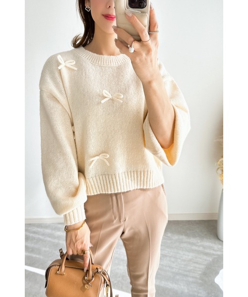 &. NOSTALGIA（ノスタルジア） ニット セーター 「ZOZO限定」モヘア