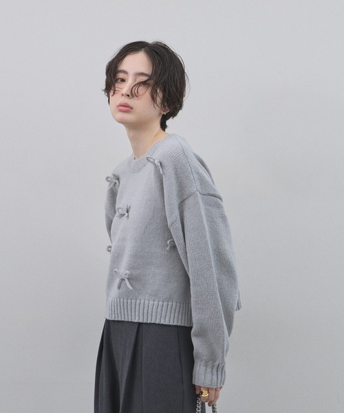 &. NOSTALGIA（ノスタルジア） ニット セーター 「ZOZO限定」モヘア