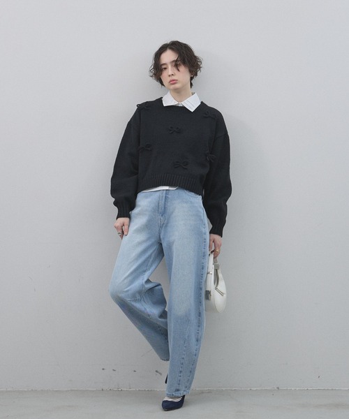 &. NOSTALGIA（ノスタルジア） ニット セーター 「ZOZO限定」モヘア