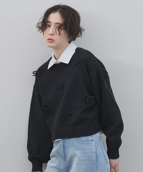 &. NOSTALGIA（ノスタルジア） ニット セーター 「ZOZO限定」モヘア