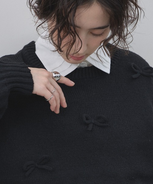 &. NOSTALGIA（ノスタルジア） ニット セーター 「ZOZO限定」モヘア