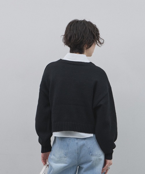 &. NOSTALGIA（ノスタルジア） ニット セーター 「ZOZO限定」モヘア