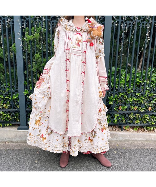 PINK HOUSE（ピンクハウス） ワンピース ウィンターフォレストトリート