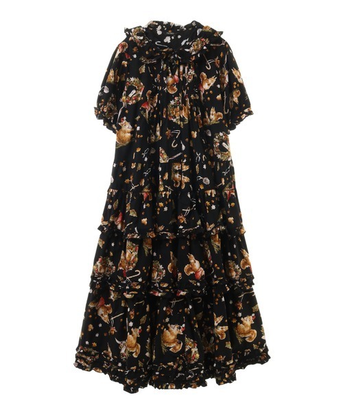 PINK HOUSE（ピンクハウス） ワンピース ウィンターフォレストトリート