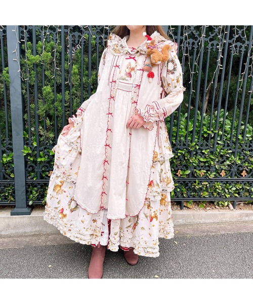 PINK HOUSE（ピンクハウス） ワンピース ウィンターフォレストトリート