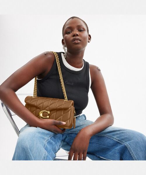 【Coach】タビー 26 キルティング クロスボディ バッグ COACH｜【公式】タビー ショルダー バッグ 26・キルティング