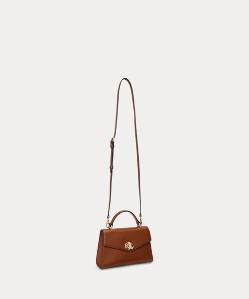 LAUREN RALPH ハンドバッグ レザー スモール Farrah サッチェル