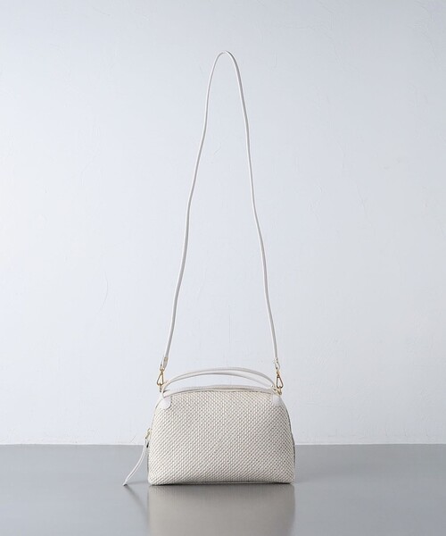 GIANNI CHIARINI ショルダーバッグ M ALIFA ベージュ VAR.BEIGE Demi-Luxe BEAMS｜GIANNI CHIARINI / ALIFA レザーショルダー