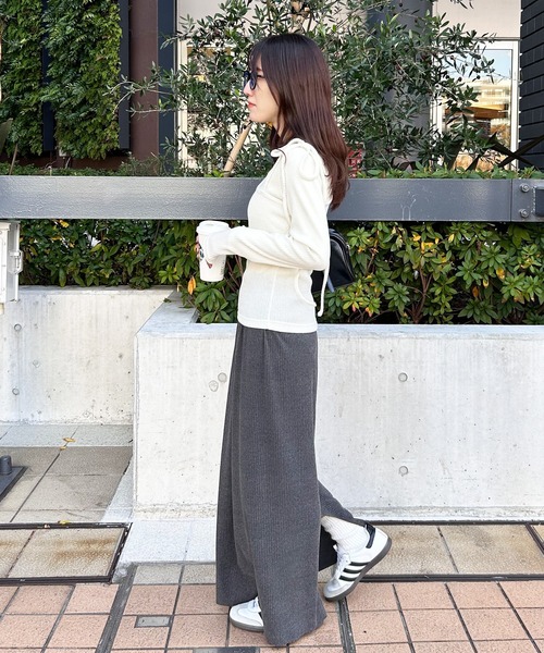 Isook アイスー ボリュームアシンメトリーニット I-SOOK（アイスー） ニット セーター レディース : ZOZOTOWN Yahoo!店