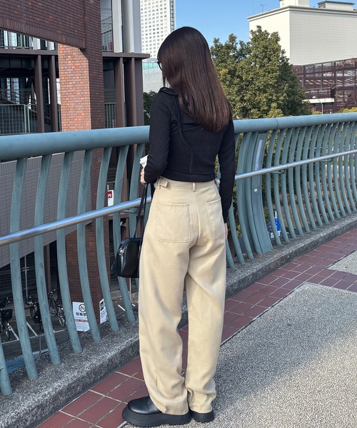 Isook アイスー ボリュームアシンメトリーニット I-SOOK（アイスー） tシャツ 「ISOOK / アイスー」2ピースレイヤード