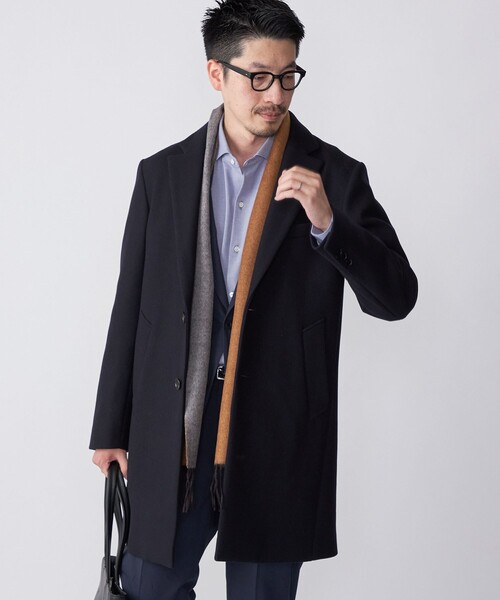 SHIPS（シップス） チェスターコート MEDIUM ベージュ メンズ