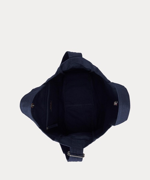 POLO RALPH LAUREN トートバッグ キャンバス ショッパー トート