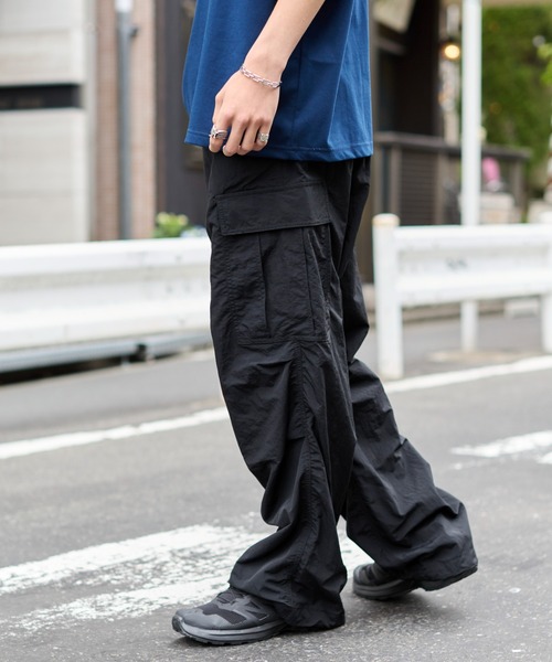 WEGO カーゴパンツ WEGO/「25年春夏新作」ナイロンイージー