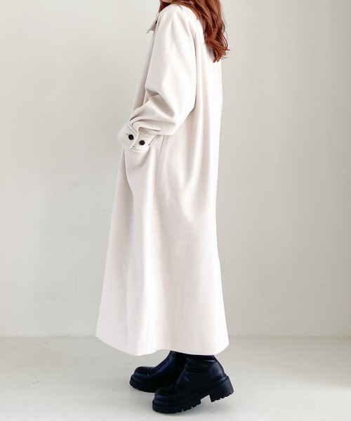 「Heather」 ステンカラーコート M アイボリー レディース_画像5