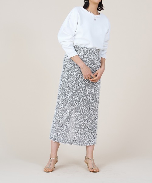 tシャツ 「marmors」2way ette pullover レディース marmors tシャツ 「marmors」2way georgette pullover