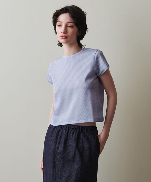 tシャツ 「Steven Alan」ギンガムチェック Tシャツ レディース STEVEN ALAN tシャツ 「Steven Alan」ギンガムチェック Tシャツ
