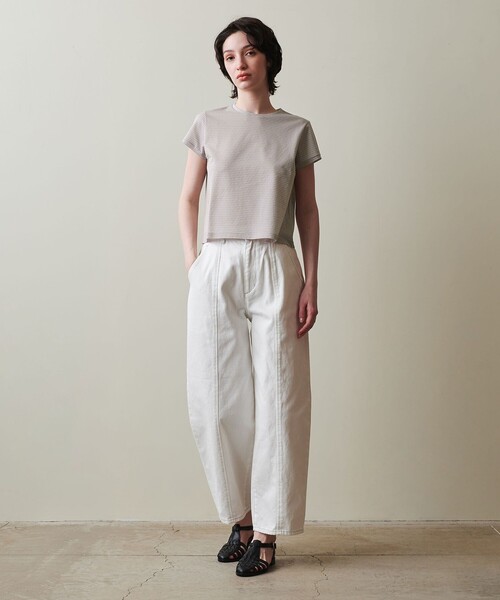 tシャツ 「Steven Alan」ギンガムチェック Tシャツ レディース STEVEN ALAN tシャツ 「Steven Alan」ギンガムチェック Tシャツ