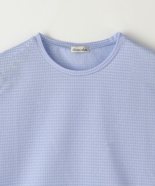 STEVEN ALAN tシャツ 「Steven Alan」ギンガムチェック Tシャツ