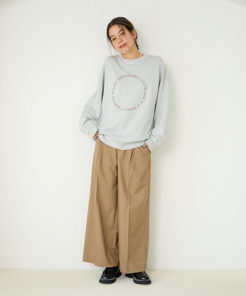 [BAYFLOW] тренировочный cut and sewn MEDIUM бежевый женский 