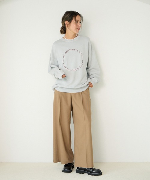 [BAYFLOW] тренировочный cut and sewn MEDIUM бежевый женский 