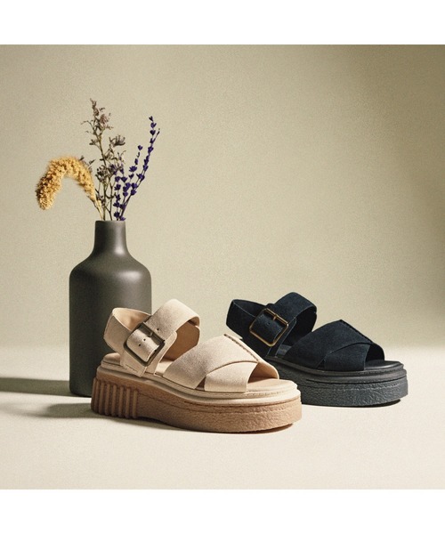Clarks サンダル Evamar Wish / エヴァマー ウィッシュ