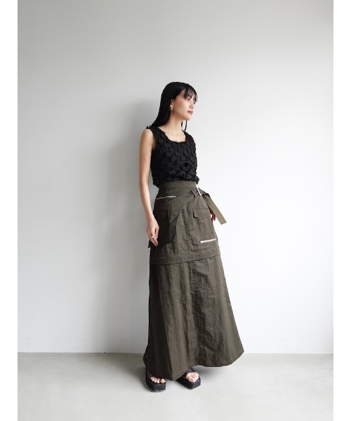 sahara Fluffy Cutout Top/フラッフィーカットアウトトップ