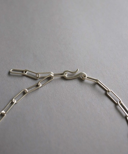TEN. ネックレス SILVER925 レクトチェーンネックレス レディース