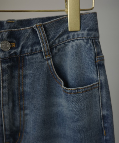Louere ジーンズ デニム デニムパンツ ストレッチフレアデニム