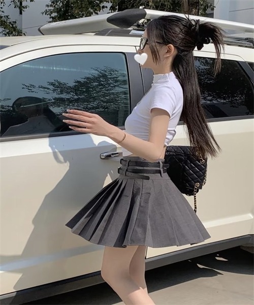 FR2 月桃 プリーツミニスカート FR2 月桃 プリーツミニスカート レディース