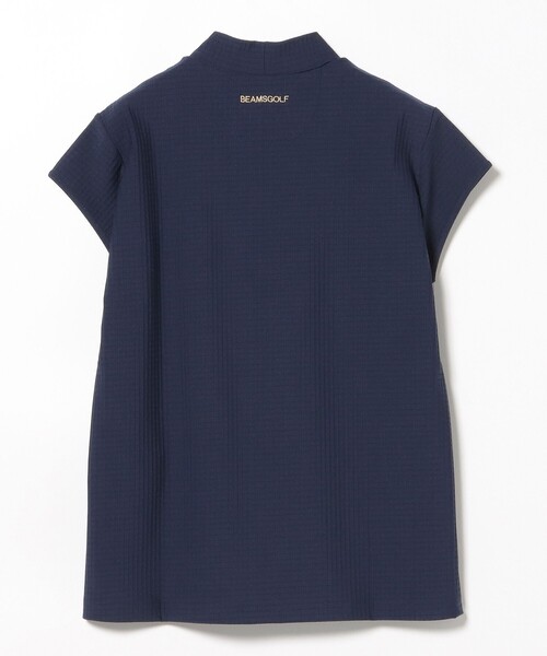 BEAMS GOLF tシャツ PURPLE LABEL / フレンチスリーブ モック