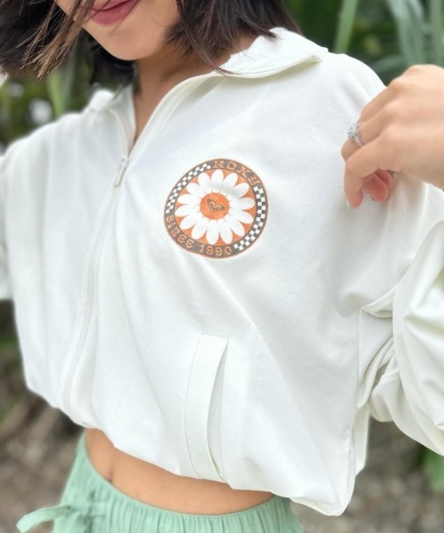 ROXY ラッシュガード WILD FLOWER ZIP /ロキシー水陸両用ドロー