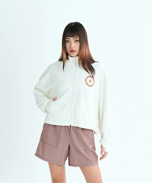 ROXY ラッシュガード WILD FLOWER ZIP /ロキシー水陸両用ドロー