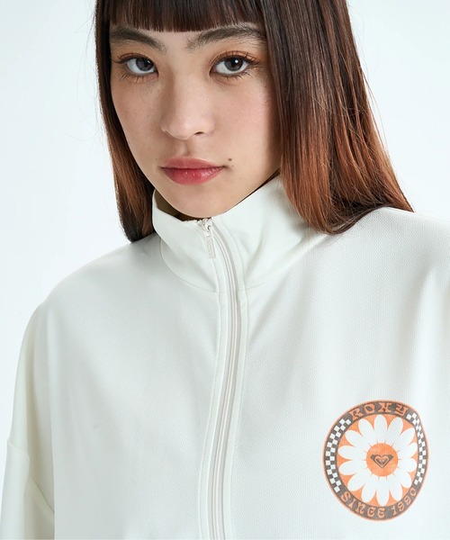 ROXY（ロキシー） uvカット ラッシュガード WILD FLOWER ZIP /ロキシー