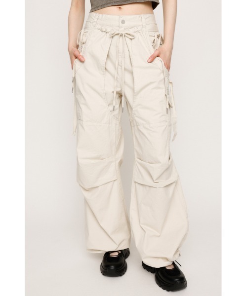 SLY スラックス パンツ TUCK WIDE WOVEN PT タック ワイド