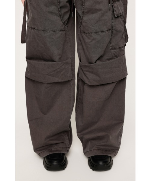 SLY スラックス パンツ TUCK WIDE WOVEN PT タック ワイド