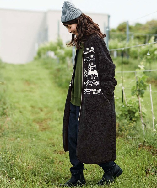 【美品】Sunnyclouds サニークラウズ ボンディングコート3L サニークラウズ ブリティッシュなコート＜レディース＞｜Sunny clouds