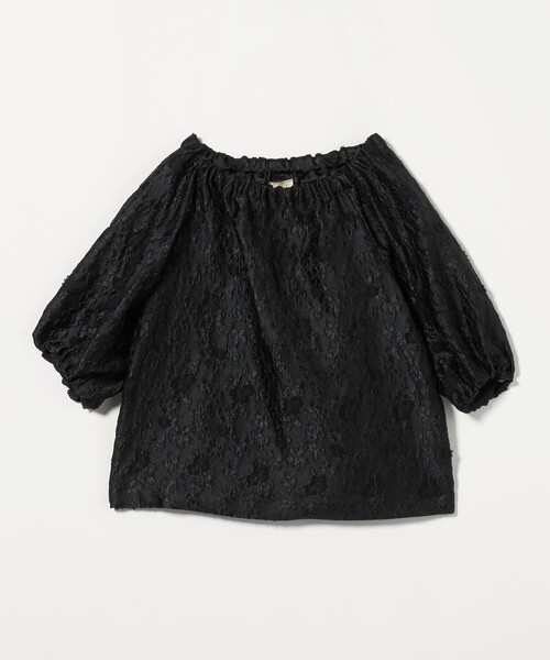 UNITED ARROWS ブラウス シャツ フラワージャガード レディース