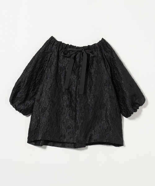 極美品 UNITED ARROWS ♡ フラワー ジャカード ブラウス UNITED ARROWS ブラウス シャツ フラワージャガード レディース