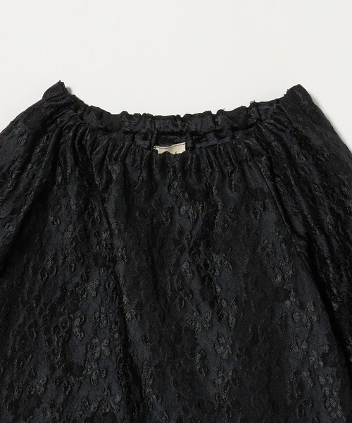 【1度着用のみ】< UNITED ARROWS > フラワージャガードブラウス UNITED ARROWS ブラウス シャツ フラワージャガード レディース
